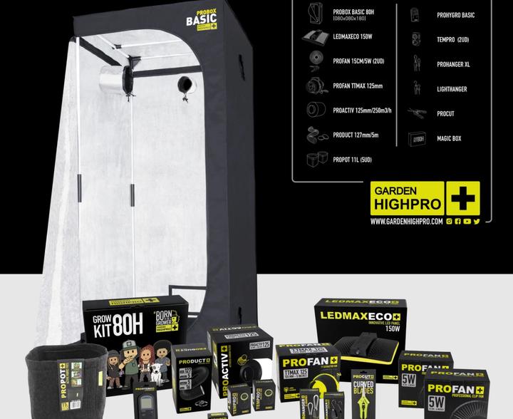 Actual product image Garden HighPro Garden High Pro Grow Kit 80
