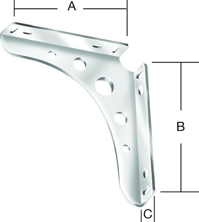 Actual product image Mensola Consoles Delta-Line