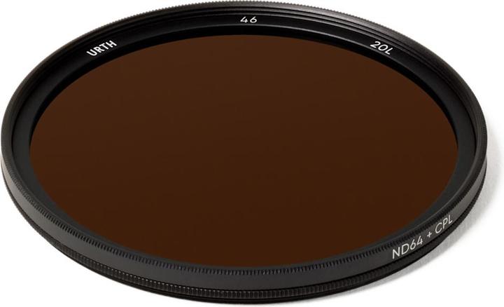 Actual product image Urth 46mm Circular Polarizing (CPL) + ND64 Lens Filter (Plus+) (Polarizing filter, 46 mm)