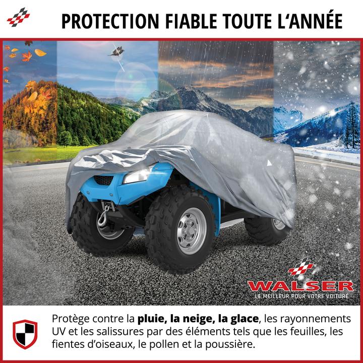 Actual product image Walser Quad cover All Weather, cover for off-road vehicles S silver