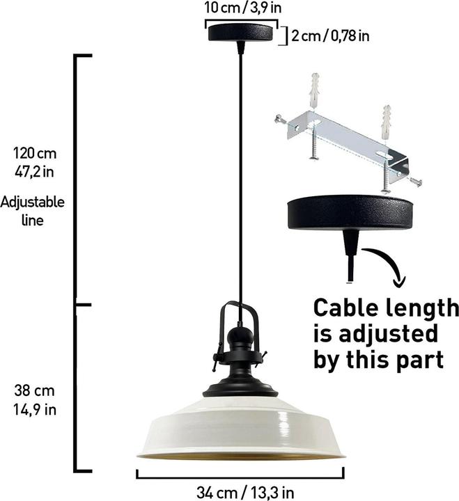 Productafbeelding Bamyum Asletl-Zwart (E27)