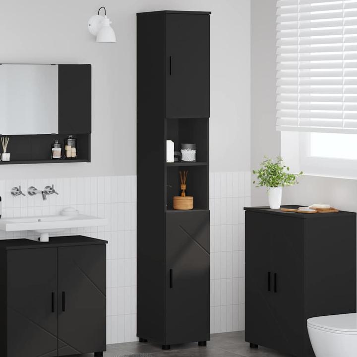 Actual product image vidaXL Badezimmer Schrank (35 x 30 x 192 cm)