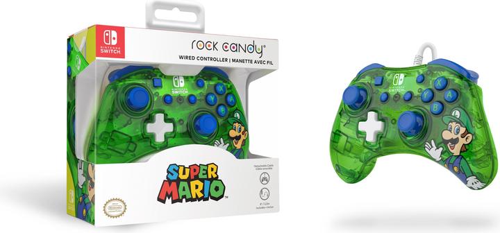 Produktbild PDP Rock Candy - Luigi Time (Switch Lite, Switch OLED, Switch)