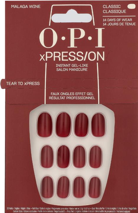 Image du produit OPI Xpress/On (Ongles artificiels, Vin de Malaga)