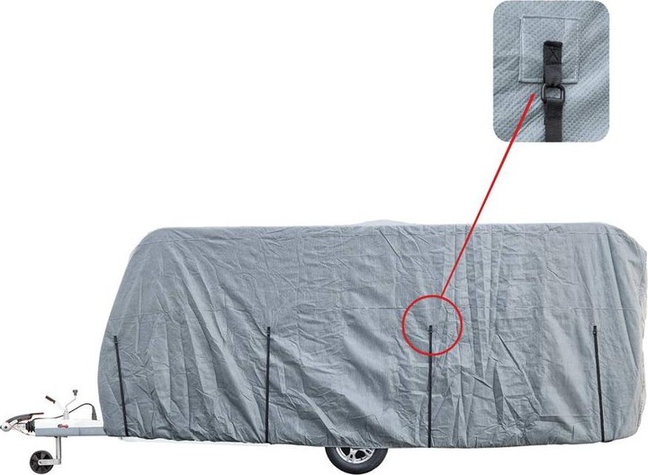 Actual product image ProPlus Caravan protective cover Basic Line