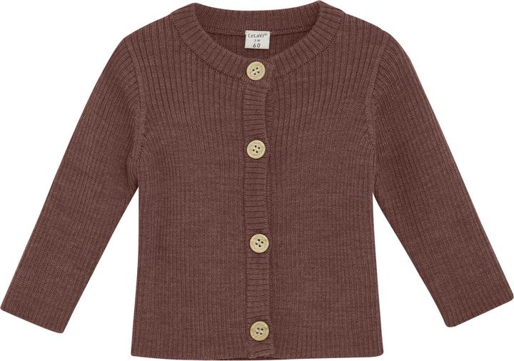 Actual product image CeLaVi Woll Strickjacke Marron (80)