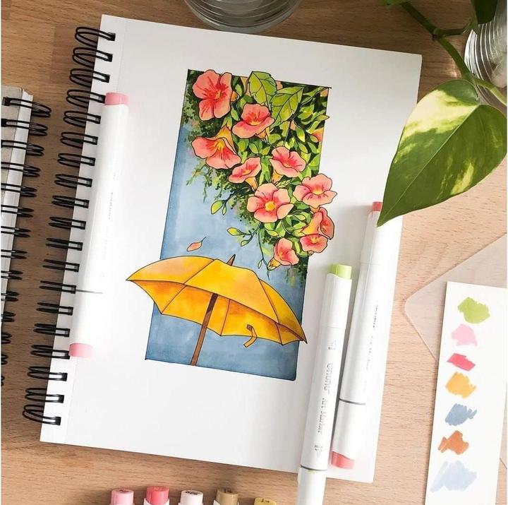 Actual product image Ohuhu Honolulu (White, Green, 48 x)