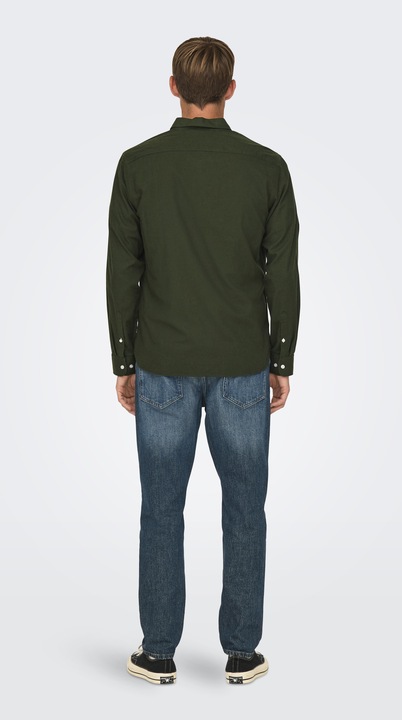 Immagine prodotto Only & Sons Vestibilità regolare camicia colletto camicia camicia camicia (XL)