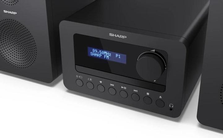 Actual product image Sharp Interactive solution XL-B514(BK) TOKYO FM Hi-Fi Micro System, Black | (FM, Bluetooth)