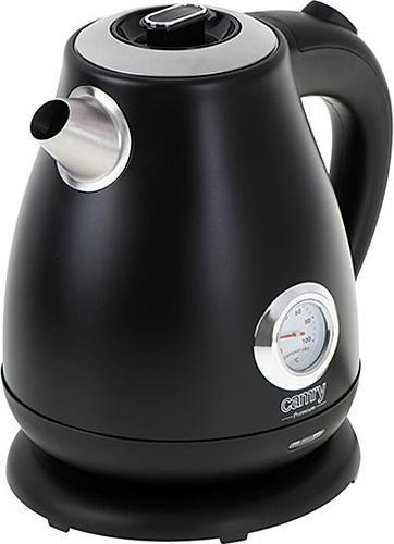 Produktbild Camry CR 1344 Electric kettle with a thermometer 1,7L, Black (1.70 l)