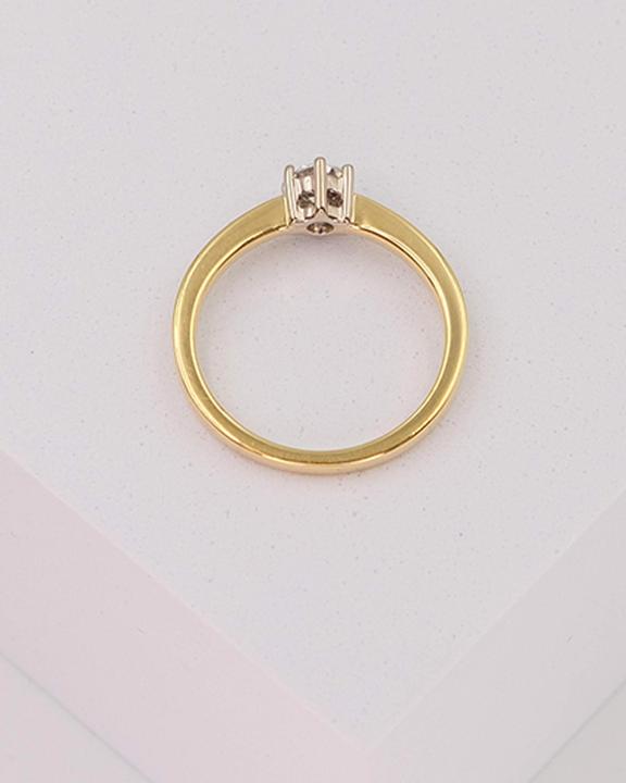 Actual product image Muau Ring 6-handle socket (52, 750/18 K Gold)