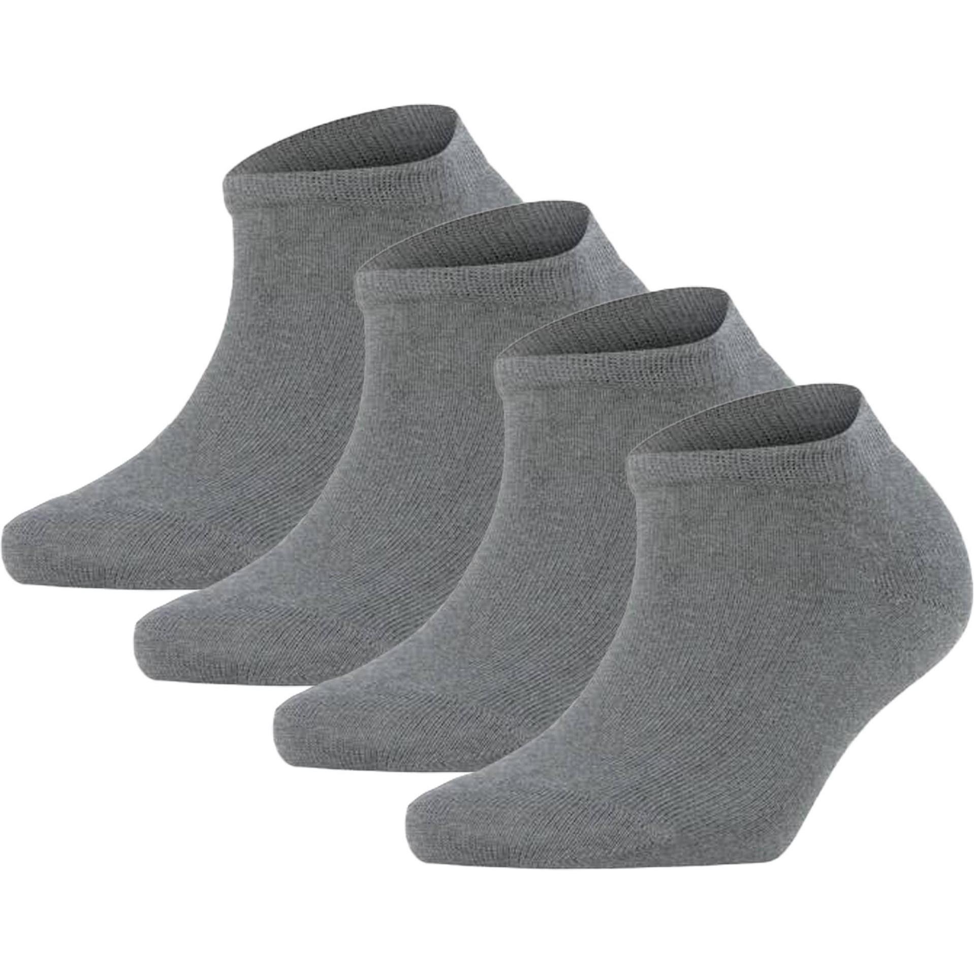 Falke, Damen, Socken, Happy DP SN, Grau, (4er Pack, 35 - 38)