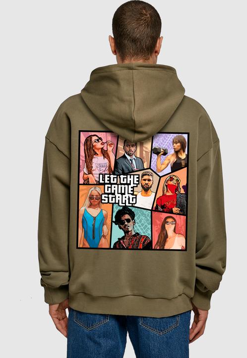 Produktbild Merchcode Grand Collage Ultra Heavy Hoody - 116447 (M)