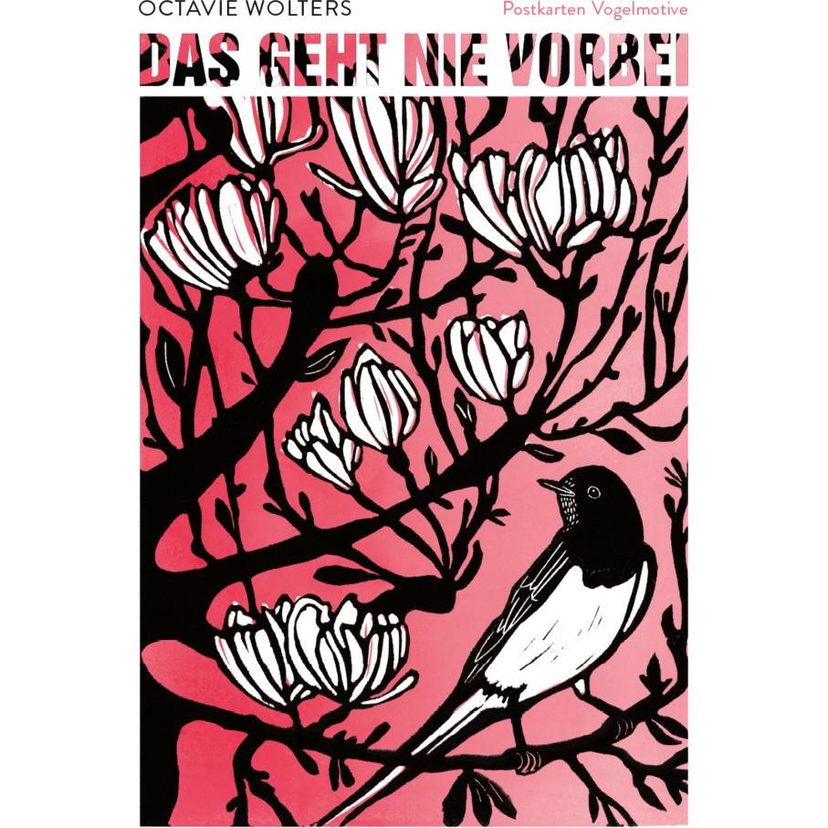 Freies Geistesleben, Grusskarte + Briefpapier, Wolters:Das geht nie vorbei - Vogelmoti (1 Stk.)