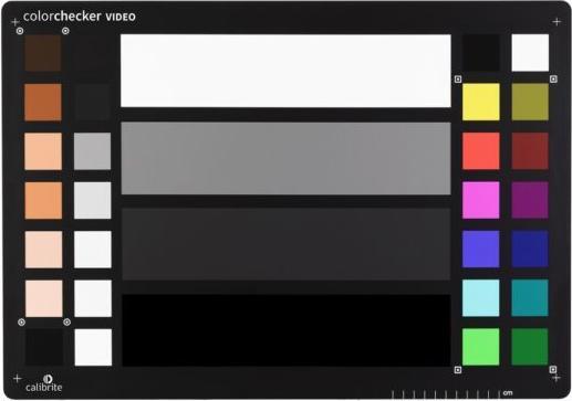 Xrite ColorChecker vidéo XL
