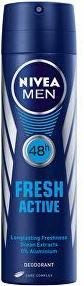 Actual product image NIVEA MEN Men Fresh Active 48h (Spray, 150 ml)