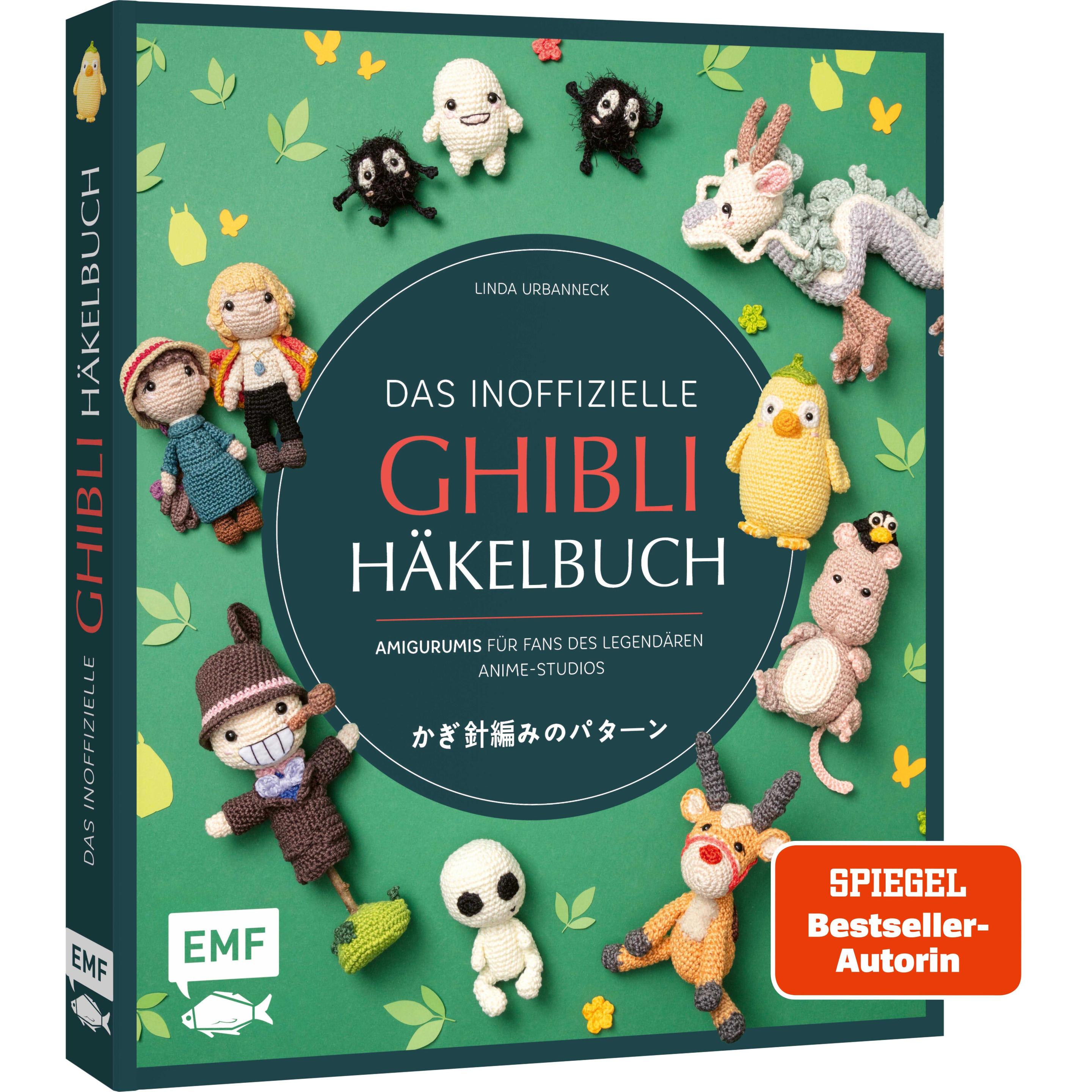 Thumbnail - Das inoffizielle Ghibli-Häkelbuch - 23 zauberhafte Amigurumis für Fans des legendären Anime-Studios, Ratgeber von Linda ...