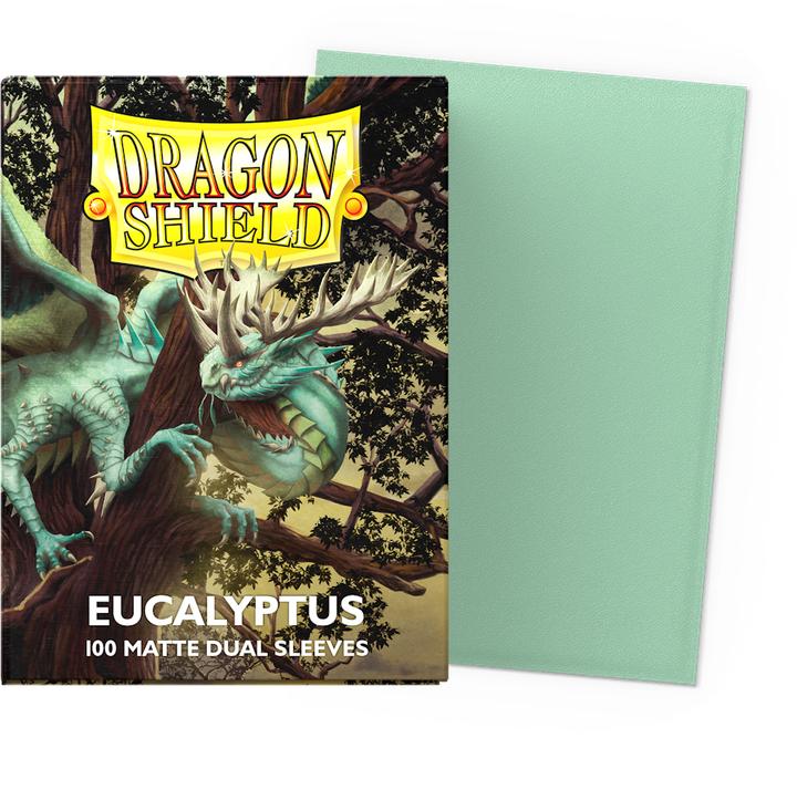 Actual product image Arcane Tinman ART15049 - Dual Sleeves for cards: Matte - Eucalyptus (100 pcs)