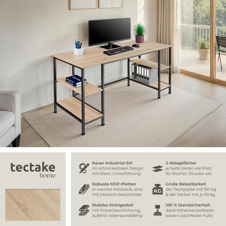 Actual product image tectake Stoke (137 x 137 x 75 cm)