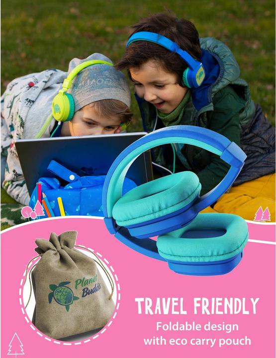 Actual product image Planet Buddies Girl Wired Headphones DIY