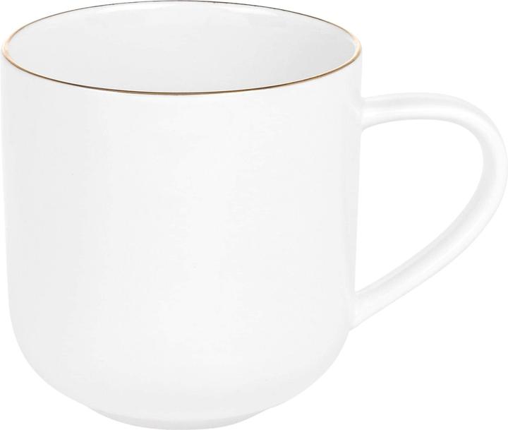 Produktbild Furber Tasse 400 ml, 6 Stück, Weiss/Gold (6 x)