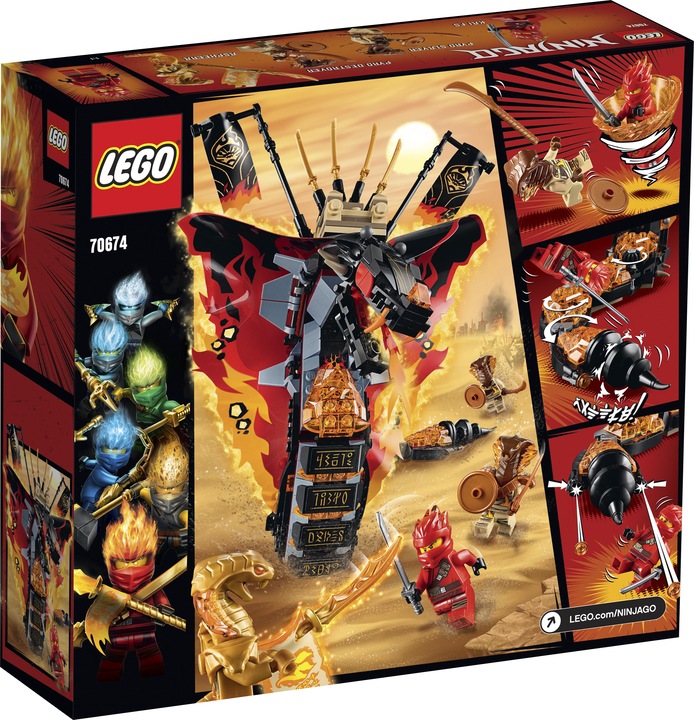 Produktbild LEGO Feuerschlange (70674, LEGO Ninjago)