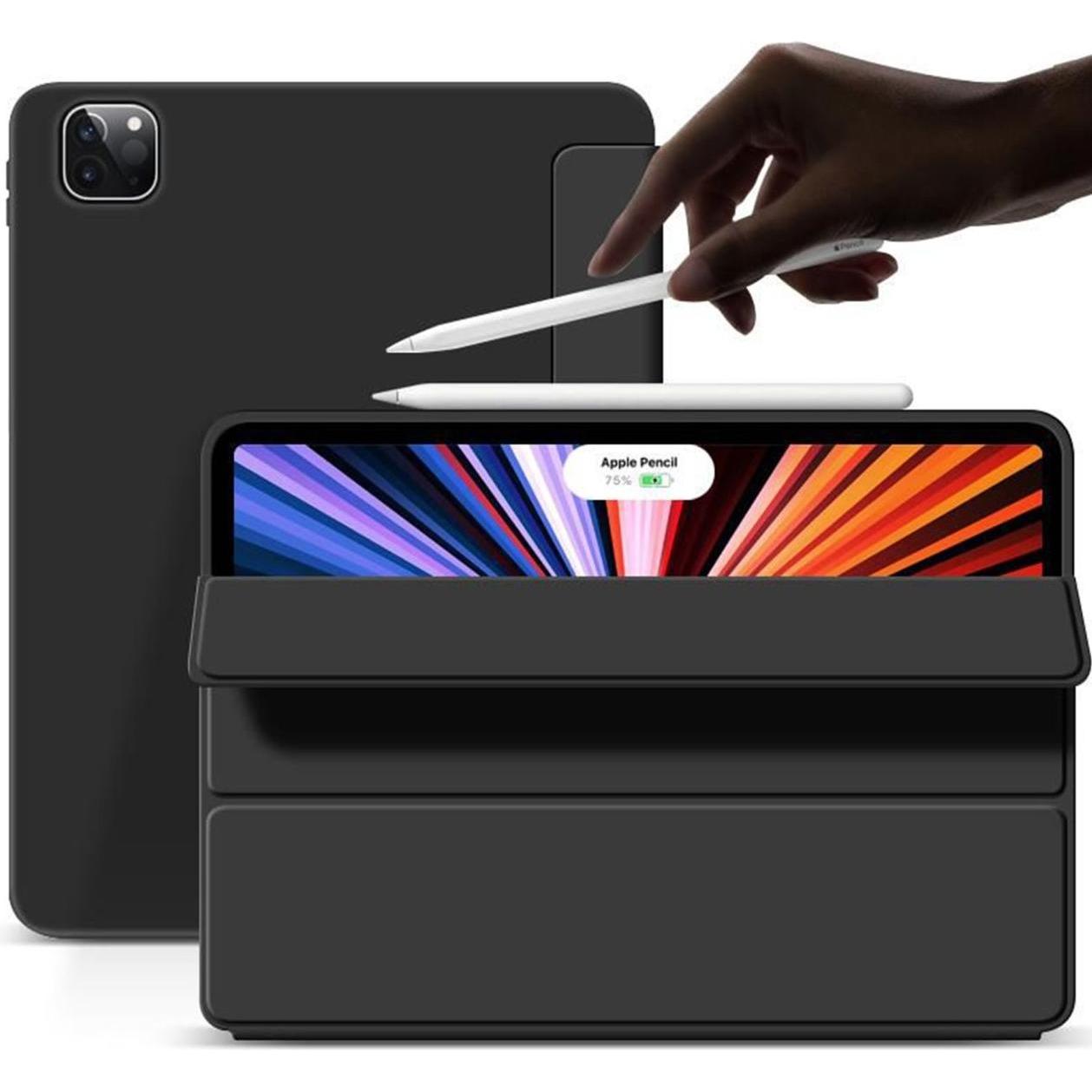 Estuff Nero Custodia Folio (Apple Ipad Pro 11 2021), Cover Tablet,