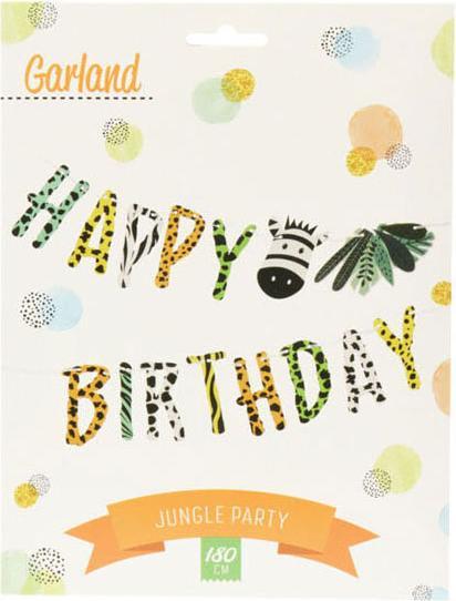 Produktbild Happy Birthday-Girlande, 180 cm (1 Stk.)