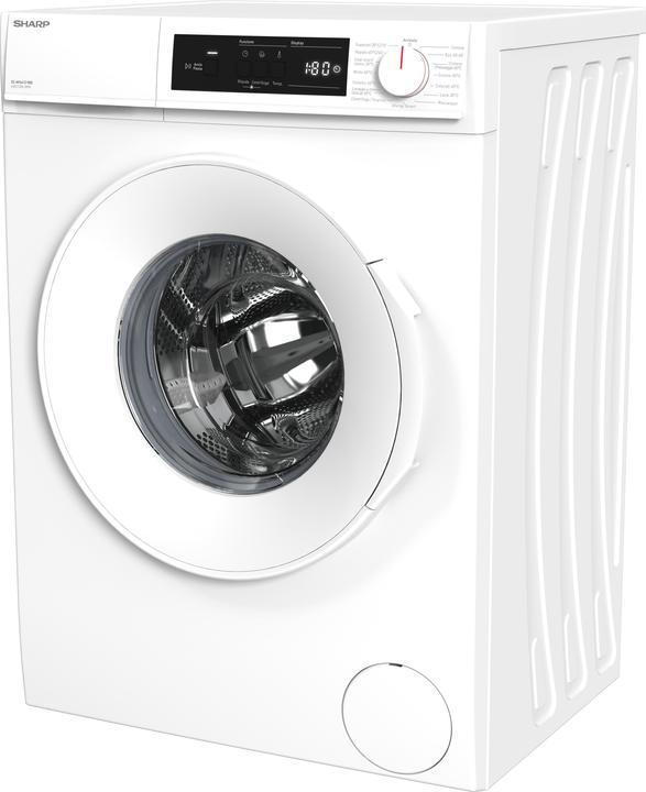 Actual product image Sharp ES NFA6101WD Front Loading Washing Machine 6Kg (6 kg, Left)