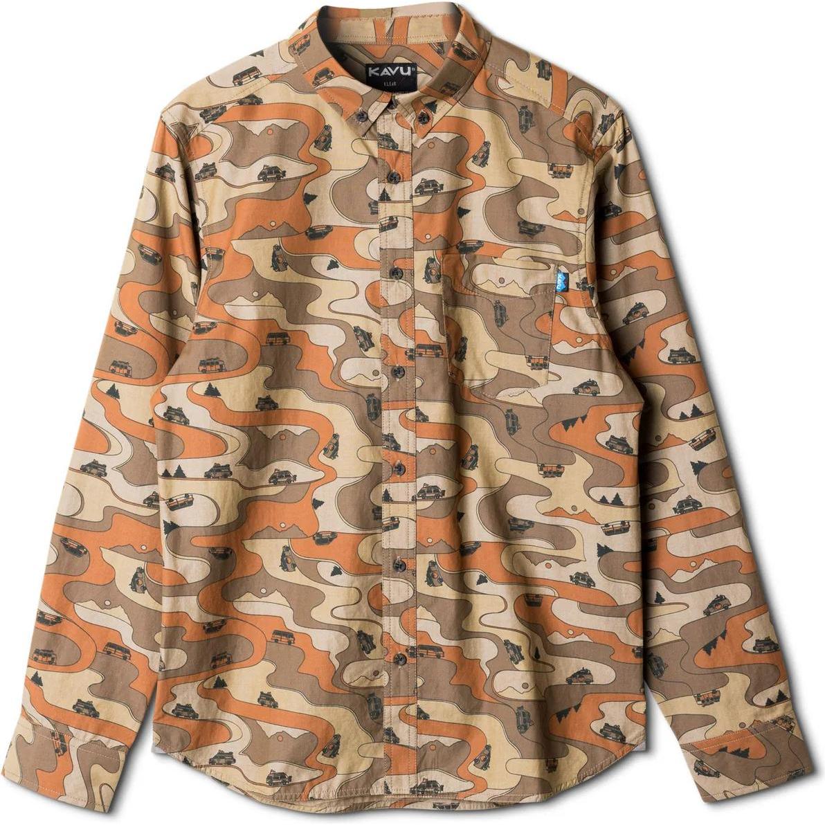 Kavu, Herren, Hemd, hed linden, Violett, (M)
