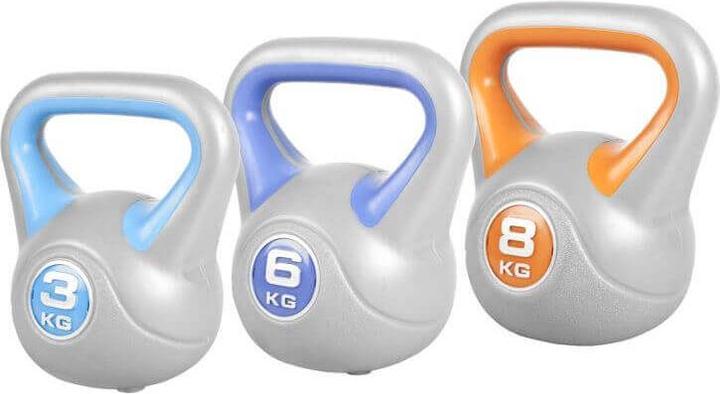Gorilla Sports Stylish Kettlebellset (1 x 6 kg, 1 x 8 kg)