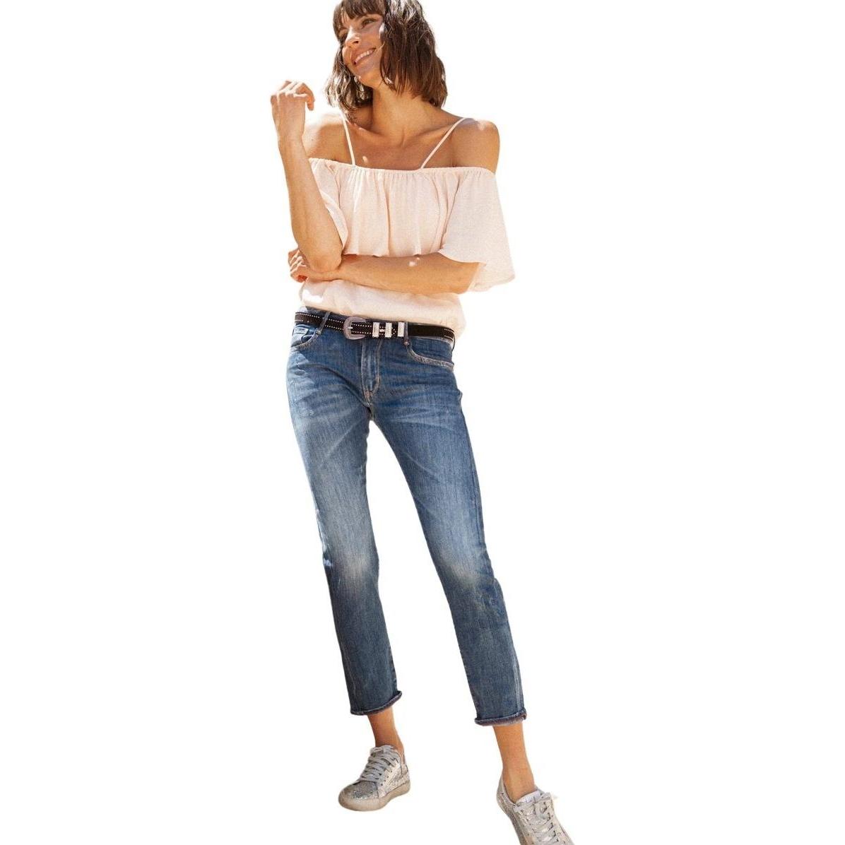 Thumbnail - Le Temps Des Cerises, Damen, Jeans, boyfit-damenjeans sea 200/43, Blau, (26)