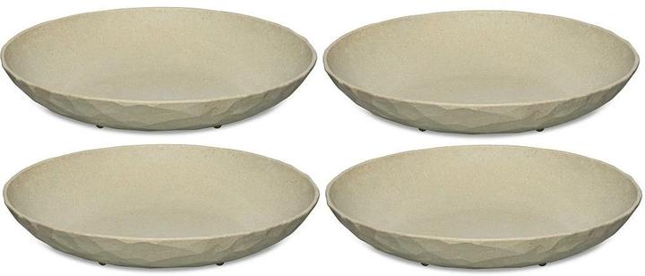 Produktbild Koziol Suppen- & Pastateller Club 4 Stück, Sand (4 x, 22.50 cm)