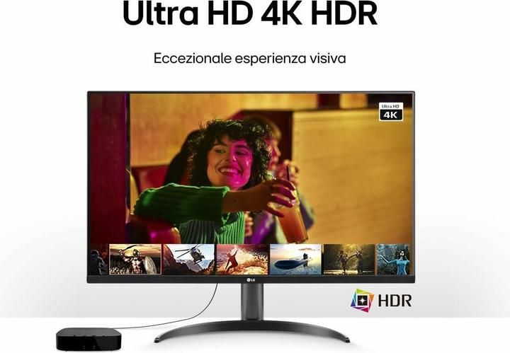 Productafbeelding LG Monitor Ultrafine 32UR550K-B 32UR550KB (32UR550K-B) (3840 x 2160 Pixels, 31.50")