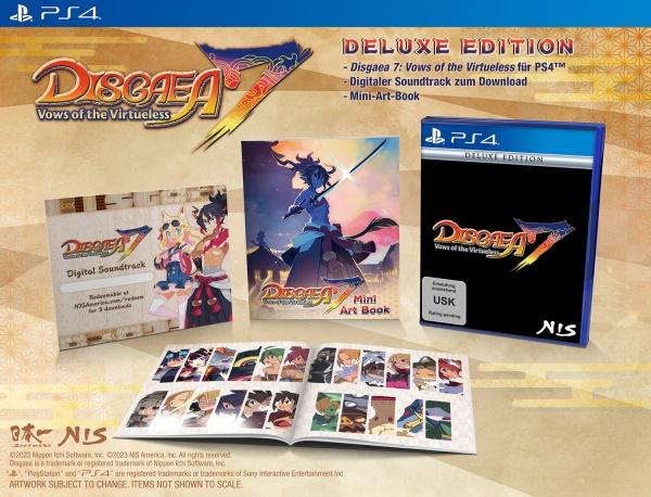 Produktbild NIS Disgaea 7: Vows of the Virtueless Deluxe Edition (PS4, DE)