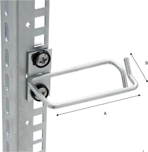 Produktbild Triton Rack-Kabelmanagementring (horizontal)