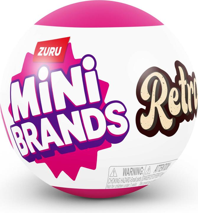 Image du produit Zuru Mini Brands - Retro - Série 1 - Boule surprise