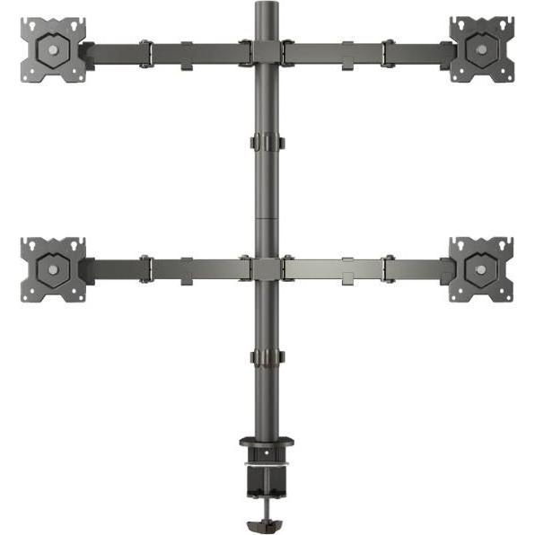 Onkron MONITOR ACC WALL MOUNT/13-32" BLACK D421E-B (Muro, 32", 8 kg), Supporto per monitor, Nero