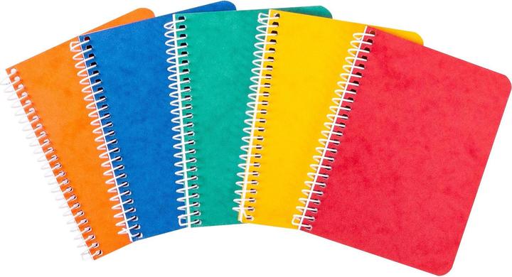 Produktbild Novooo Spiralheft assortiert (A7, Kariert, Weicher Einband)