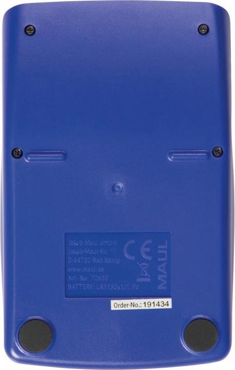 Actual product image Maul Calculator MJ450 Junior Blue (Batteries, Solar cells)