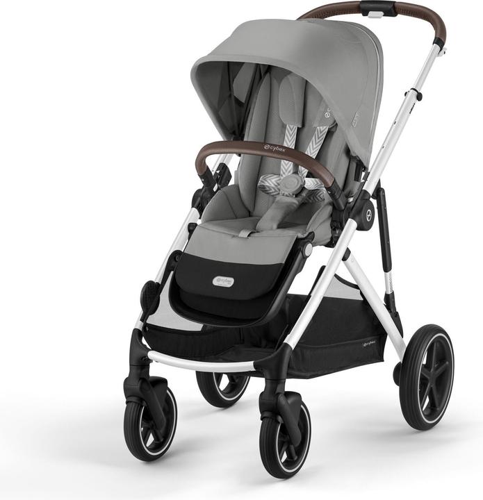 Cybex Kinderwagen Gazelle S Silver Stone Grey (0 Monate - 4 Jahre)