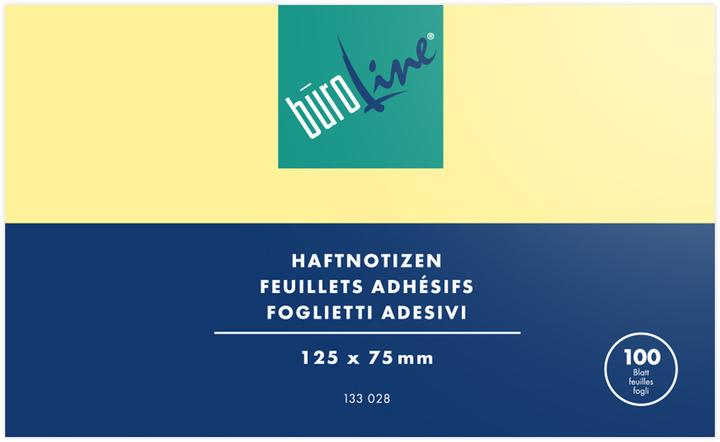 Image du produit BüroLine Notes adhésives (127 x 76 mm)