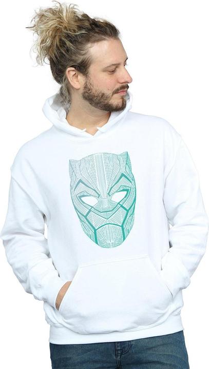 Produktbild Schwarzer Panther Stammesmaske Hoodie (L)