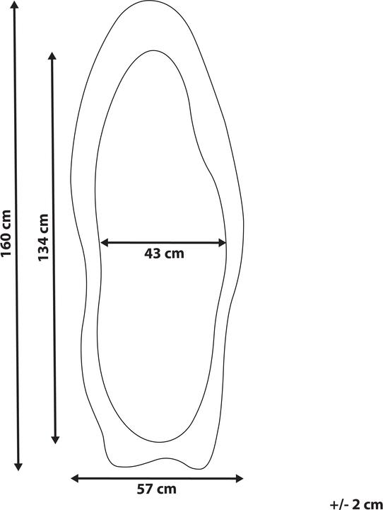 Actual product image Beliani Reigny (57 x 160 cm)