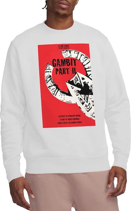 Actual product image Unisex Adult The Next Generation Season 7 Episode 5 Sweatshirt (XL)