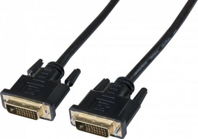 Productafbeelding Exertis Connect DVI-monitorkabel, dual link, 24+1pin DVI-D St./St., 10,0 m Voor het aansluiten van monitoren en (10 m, DVI)