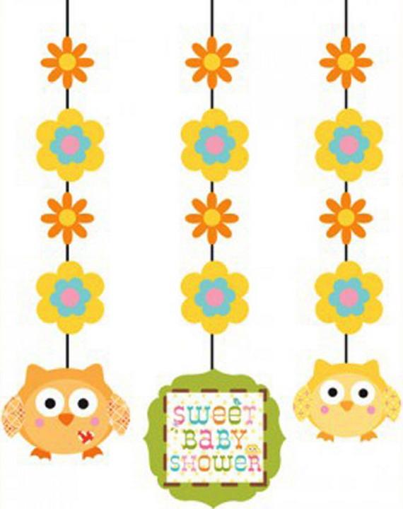 Creative Converting Decorazione Baby Shower 3Pack (3 pz.)