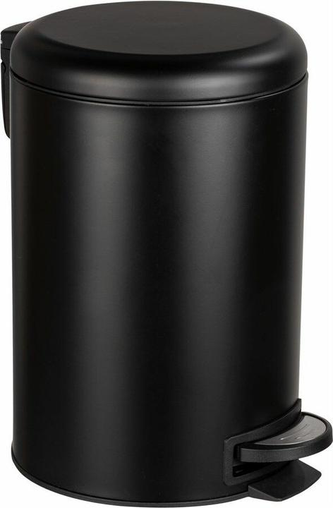 Produktbild Wenko Treteimer Leman Easy Close 12 Liter schwarz matt (12 l)