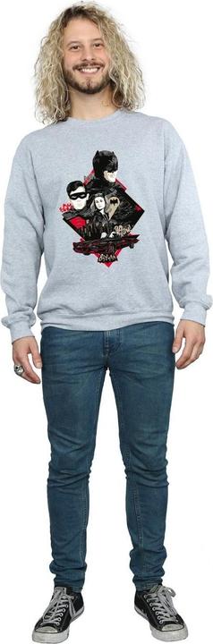 Produktbild Batman TV Serie Charakter Skyline Baumwolle Sweatshirt (3XL)