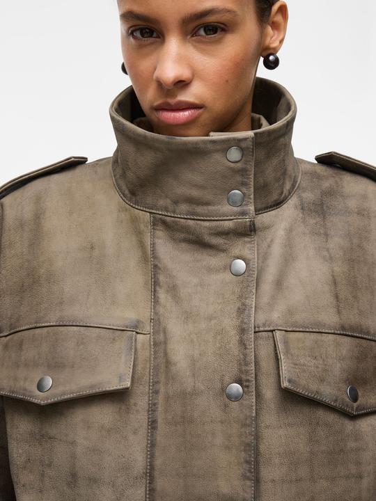 Actual product image Rouge Edit Oversized Lederjacke (34)